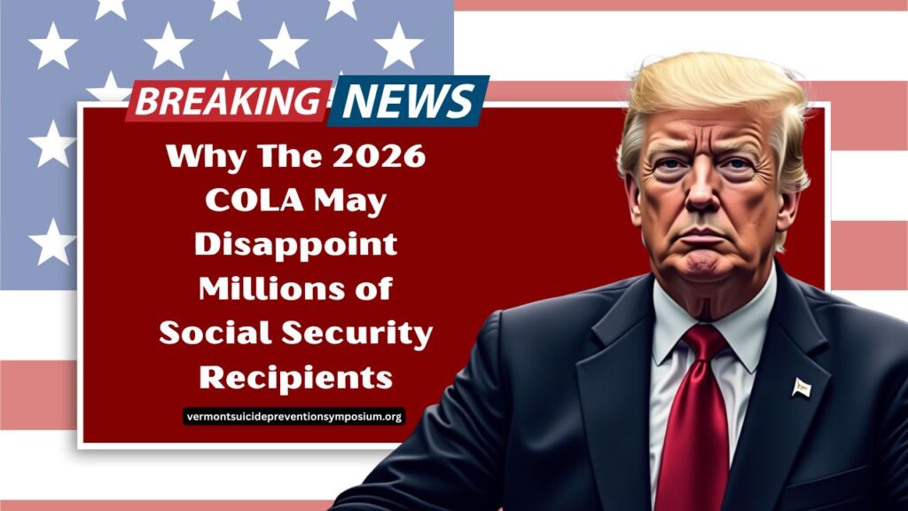 Why The 2026 COLA May Disappoint Millions of Social Security Recipients